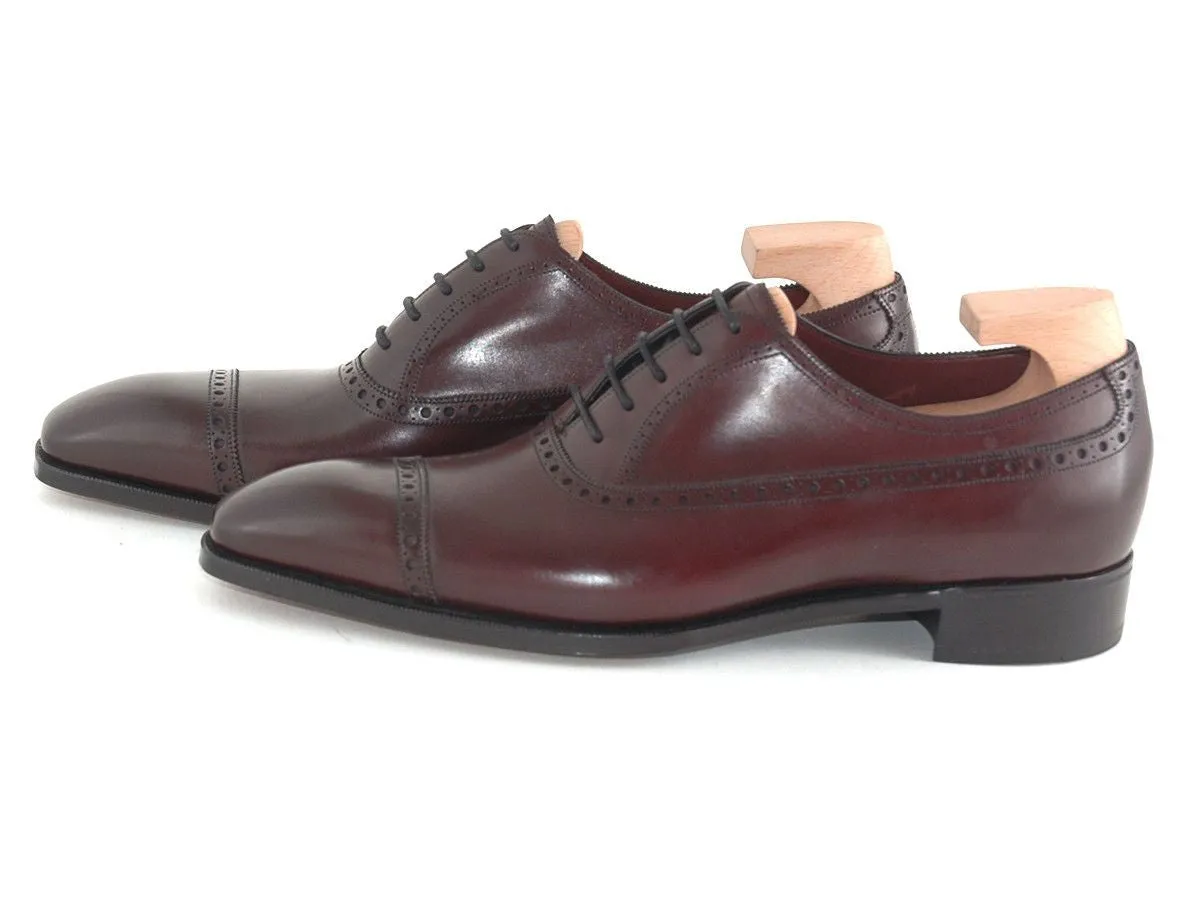 "Warwick" in Vintage Rioja Calf - Deco