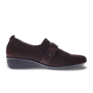 Revere Genoa Stretch Loafer (Women) - Espresso