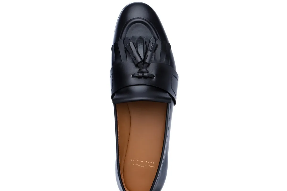 ROMEO TOLEDO BLACK LOAFERS