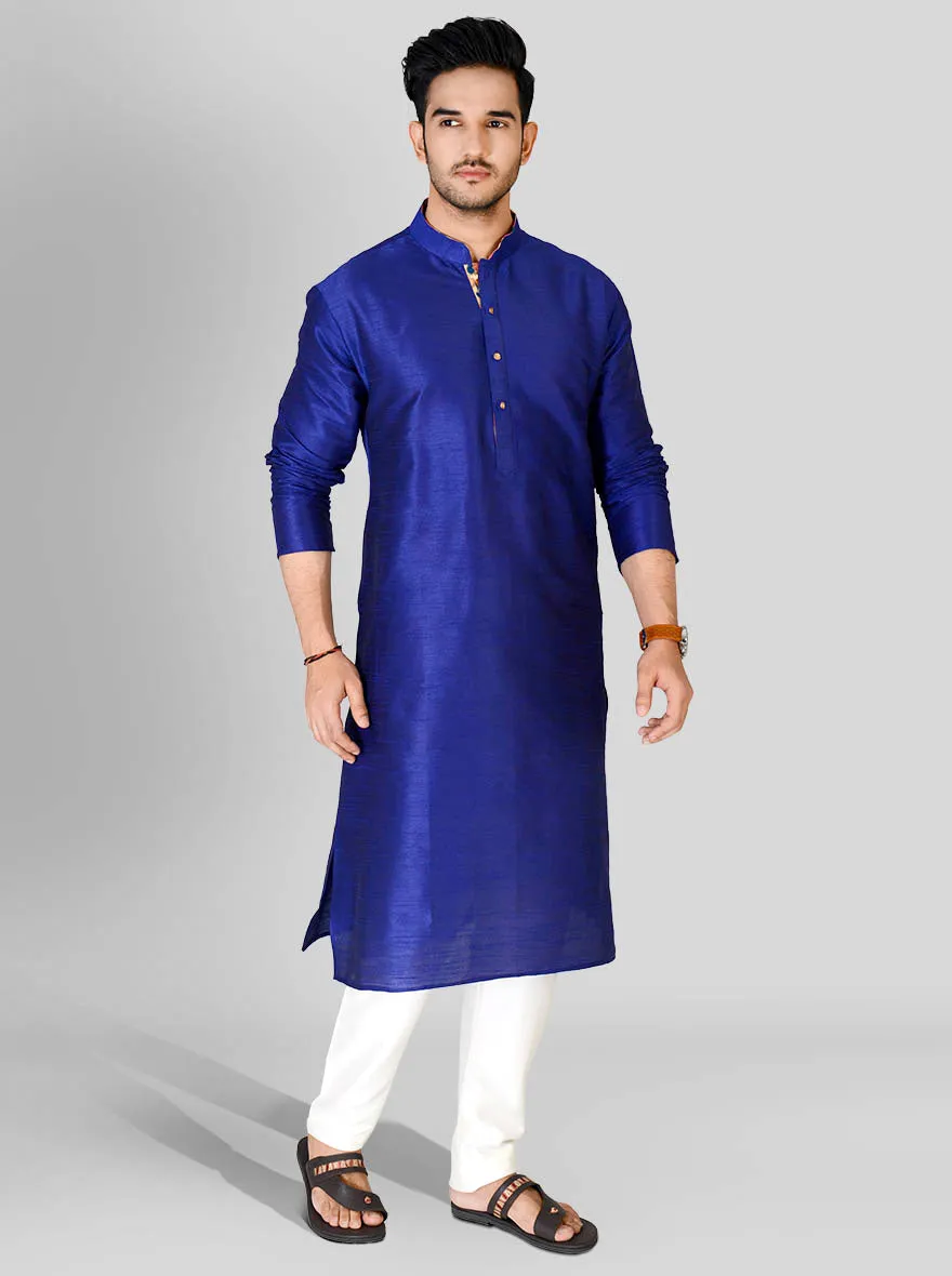 Royal Blue Kurta | Azania