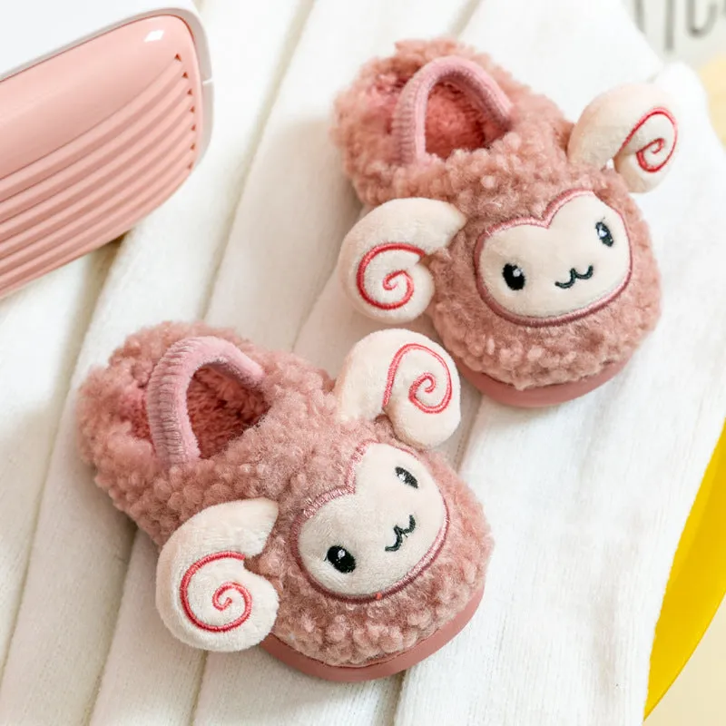 Sheep Slippers with Ears for Toddlers