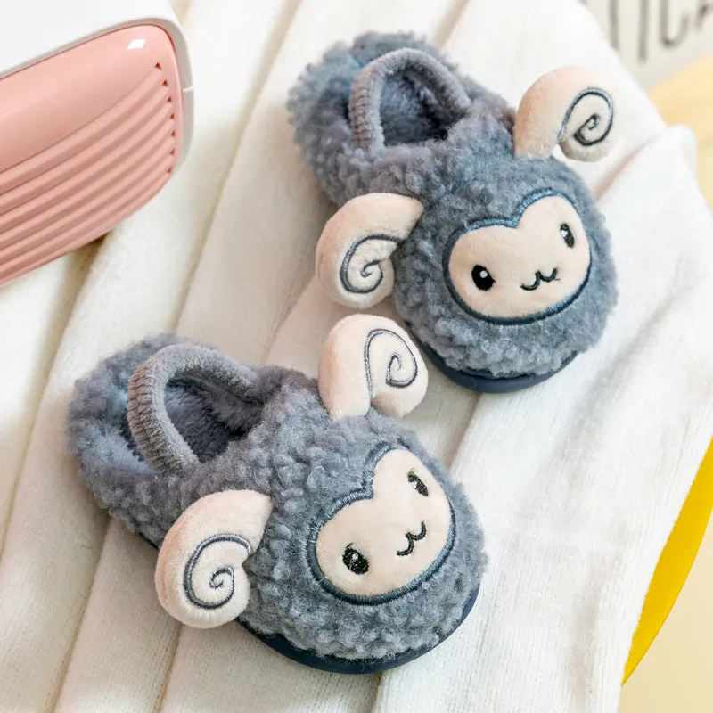 Sheep Slippers with Ears for Toddlers