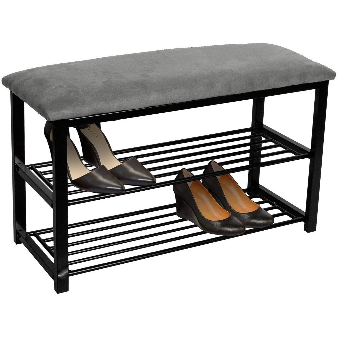 Shoe Rack Bench Organizer