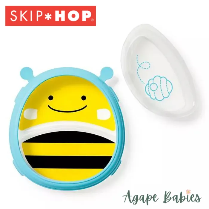 Skip Hop Zoo Smart Serve Plate & Bowl - Bee