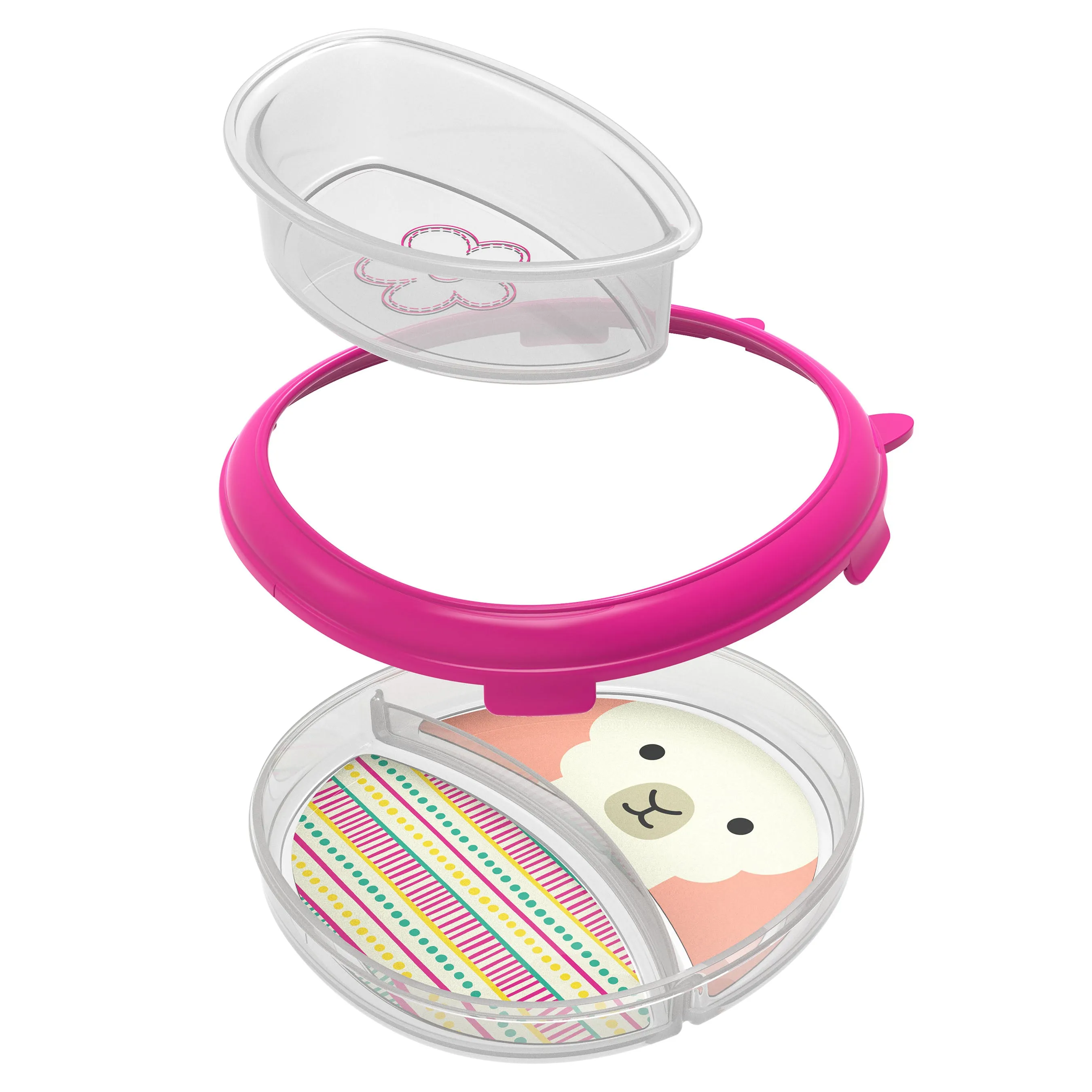 Skip Hop Zoo Smart Serve Plate & Bowl - Luna Llama