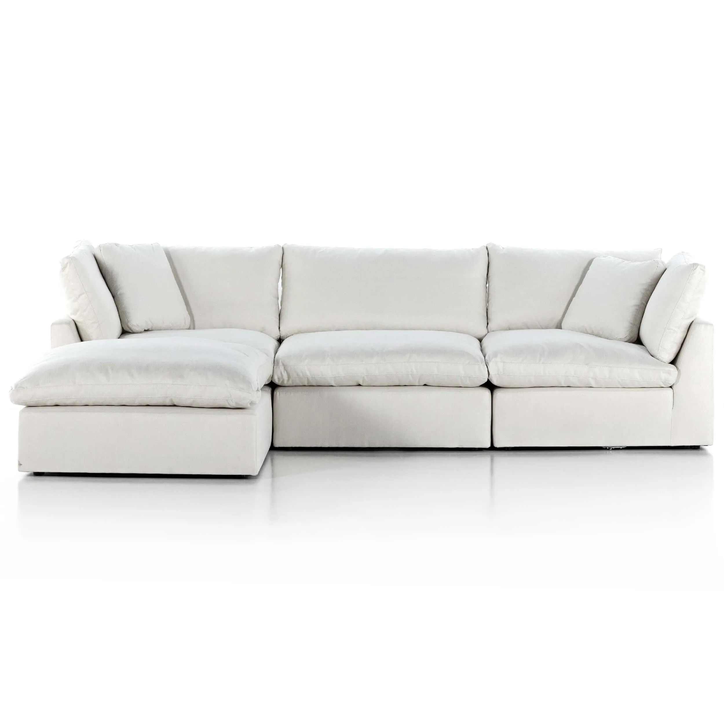 Stevie 3 Piece Sectional w/ Ottoman