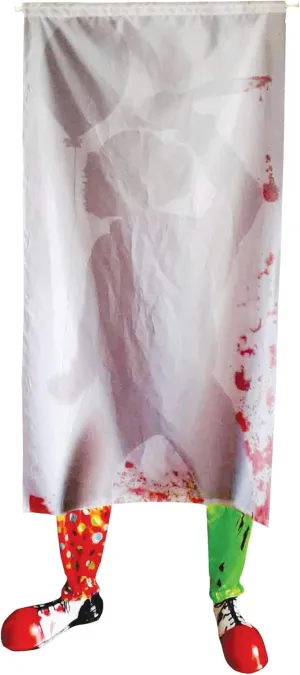 Sunstar Industries 6 Foot Killer Clown Bloody Curtain