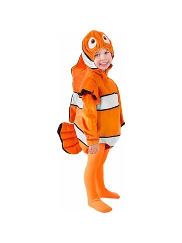 Toddler Orange Clown Fish Costume