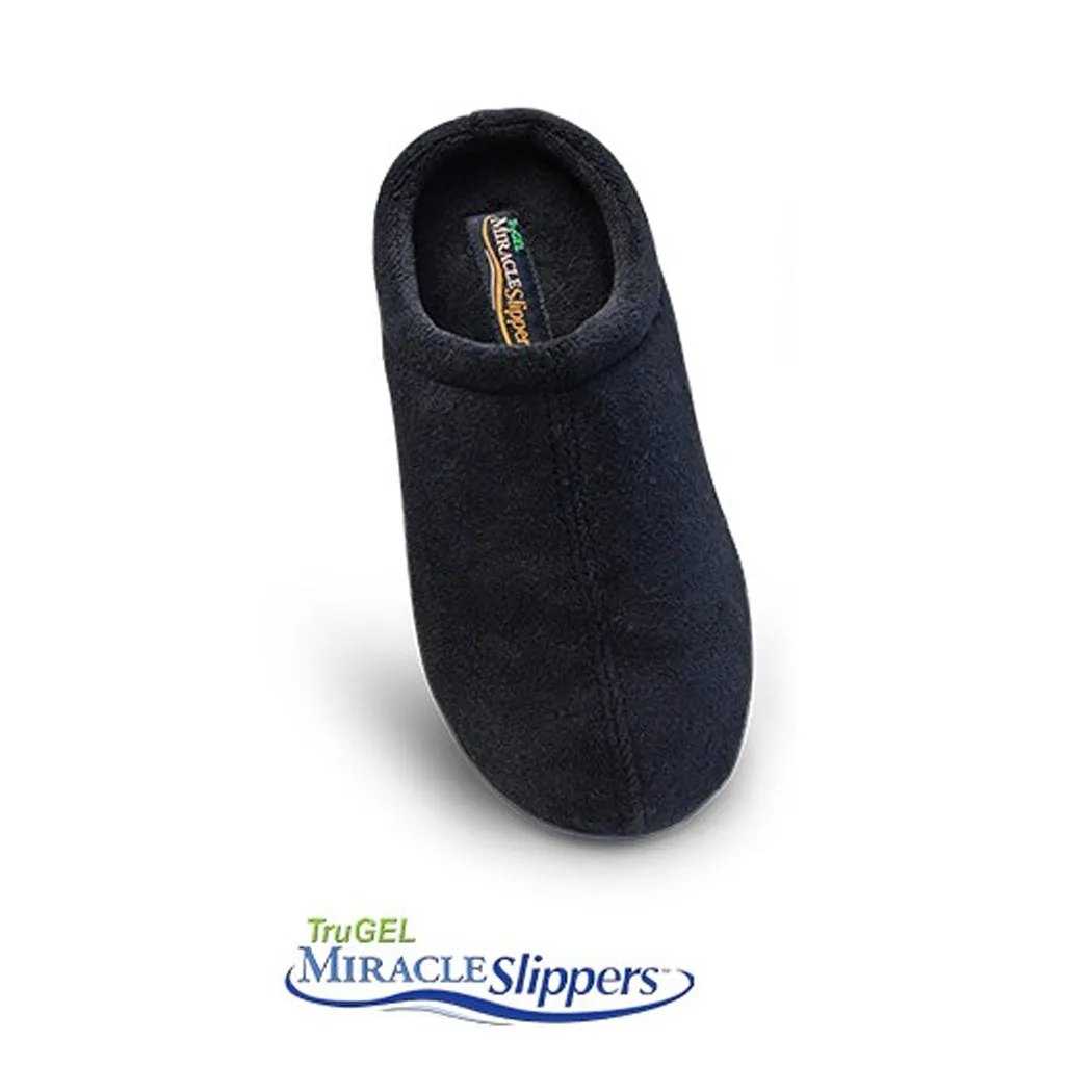 Tru Gel Miracle Slippers (Black Small)