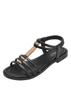 Uniwim Summer beach by the seaside sandals Bohemian Retro Hollow Beach Sandal