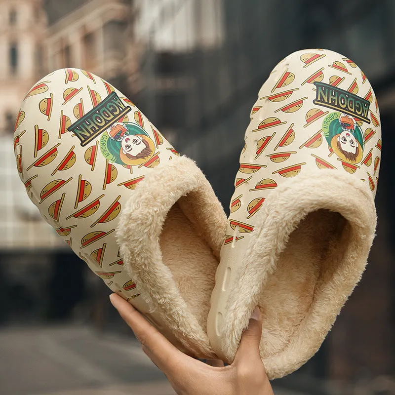 Winter Warm Indoor Outdoor Slippers