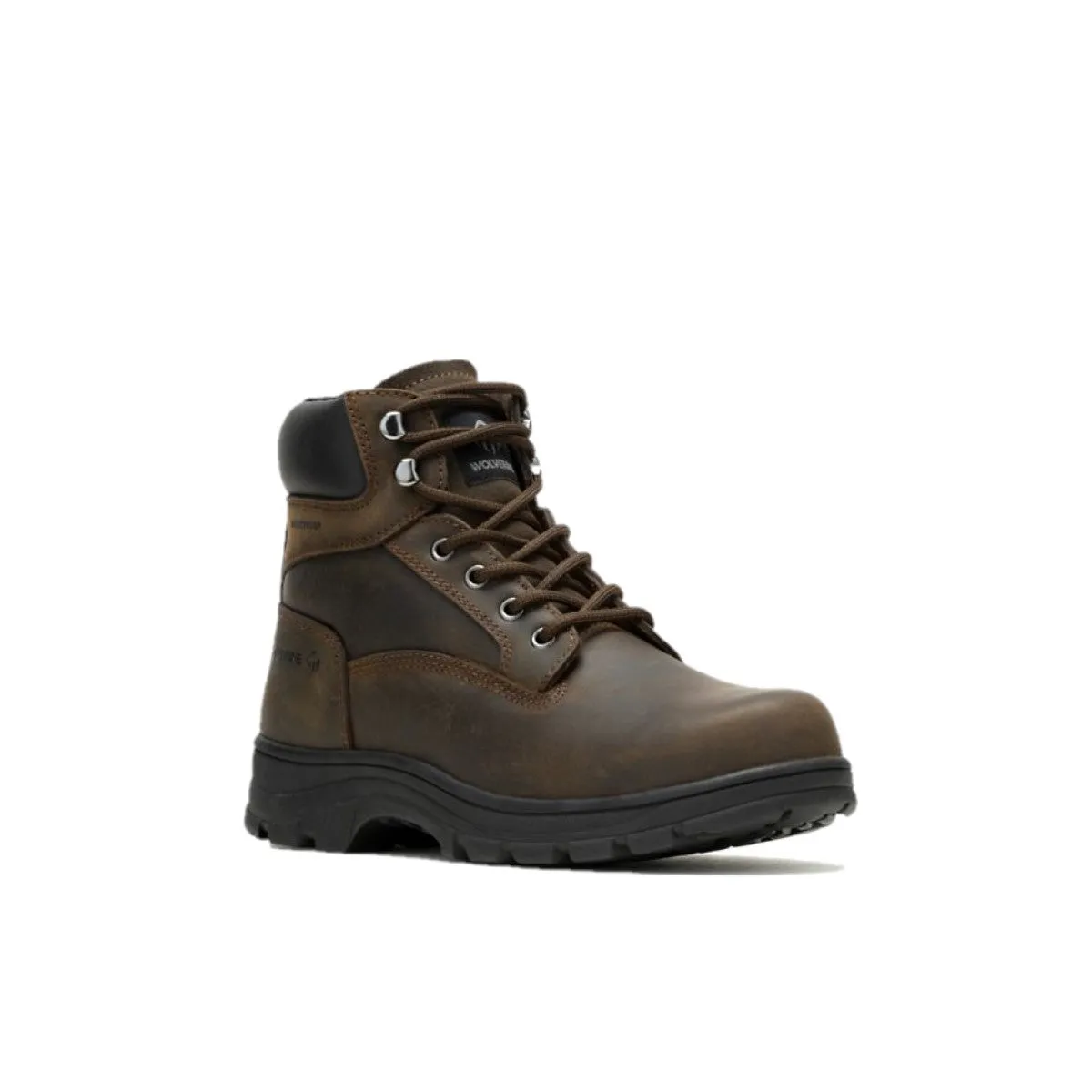 WOLVERINE W231123-EW CARLSBAD 6'' ST WP MN'S (Extra Wide) Brown Leather Work Boots