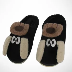 Women Slipper Dog (Black)