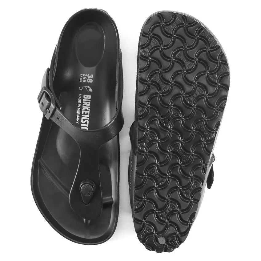 Women's Birkenstock Gizeh EVA 0128201 Color: Black