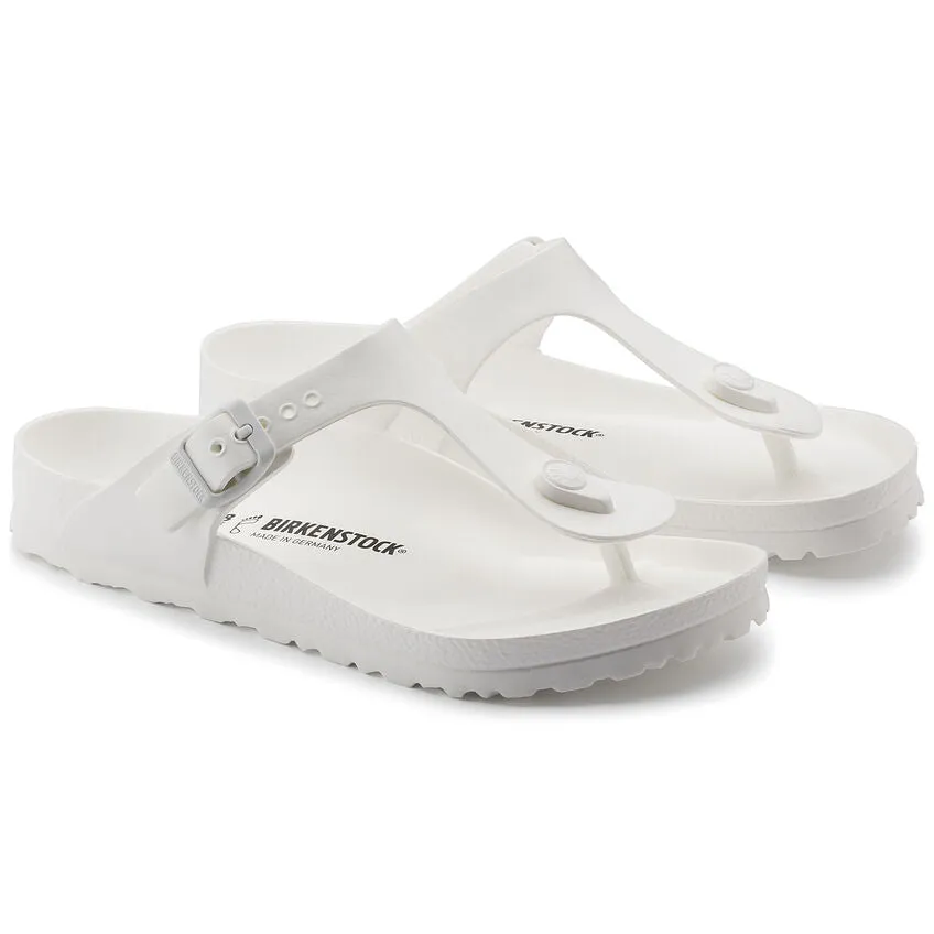 Women's Birkenstock Gizeh EVA 0128221 Color: White